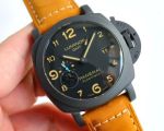Panerai Pam441 44MM in Diameter P9001 Black Ceramic Watch